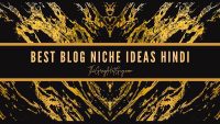 Blog niche ideas in hindi